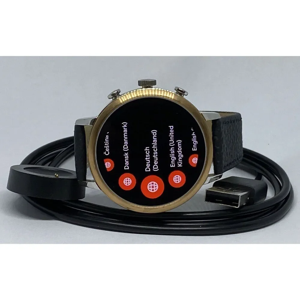 Fossil Gen 4 Authentic Digital Dial Smart Watch Custom Band FTW6016 DC512